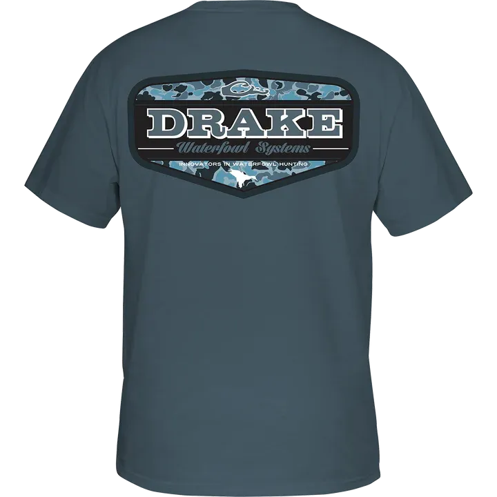 Drake Youth Old School Badge Tee Short Sleeve
