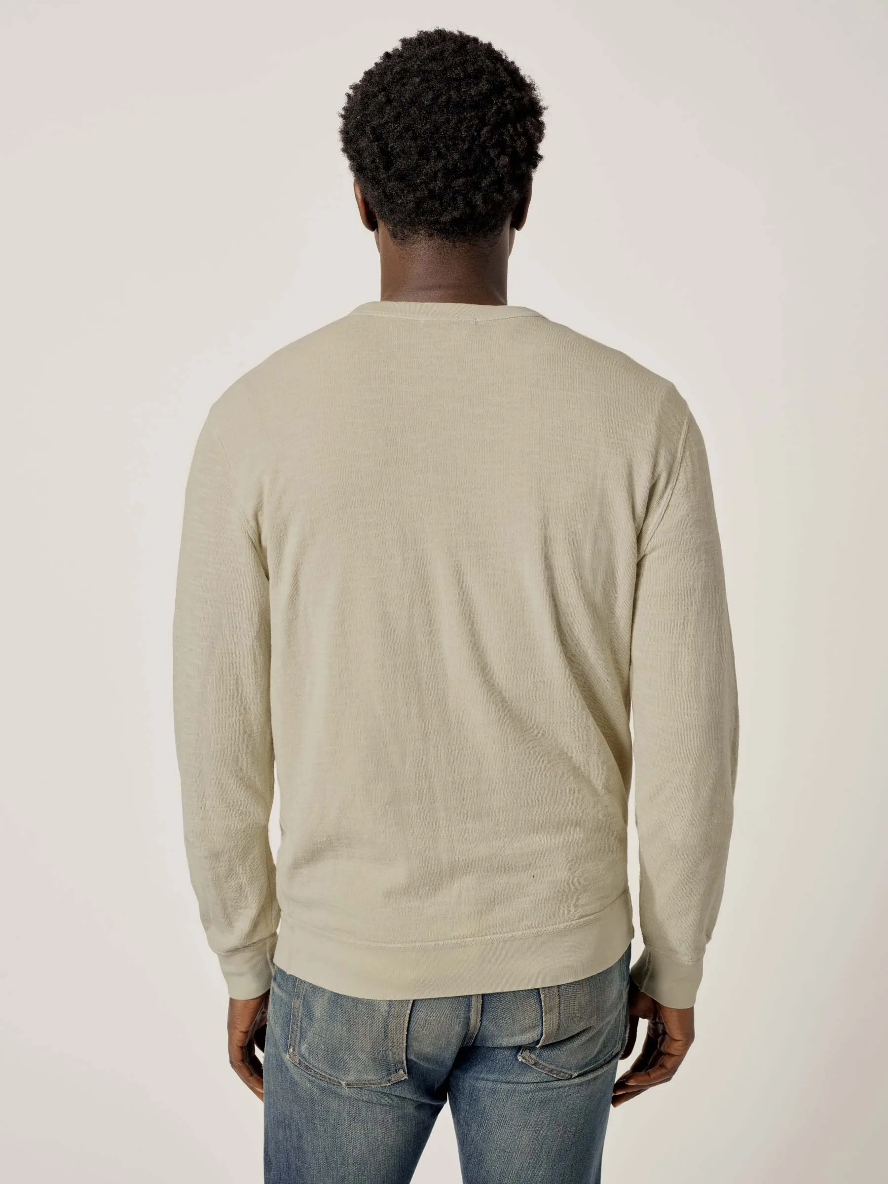 Loma Venice Wash Lightweight Double Slub Sweatshirt
