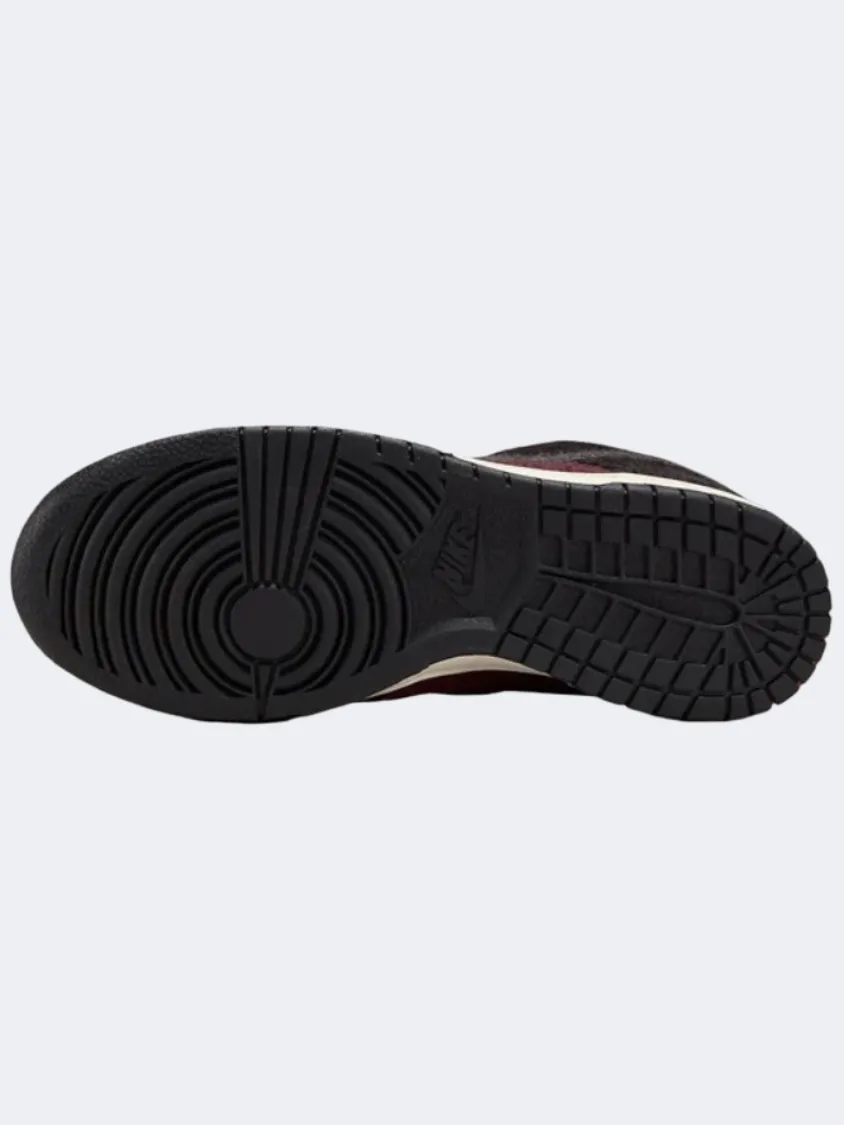 Nike Dunk Low Se Cc Women Lifestyle Shoes Burgundy/Black/Grey