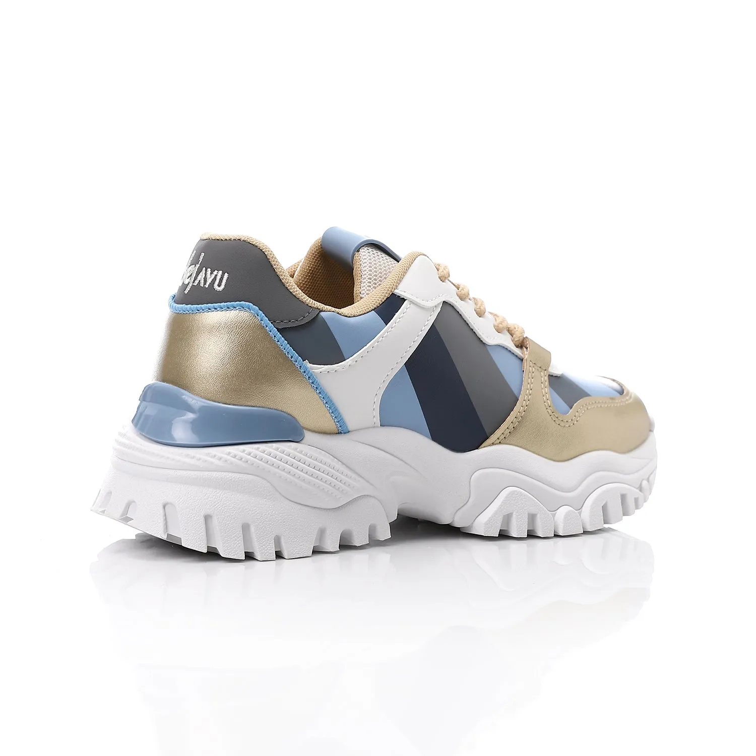 PMA-DJTF-002 Pattern Platform Sneakers
