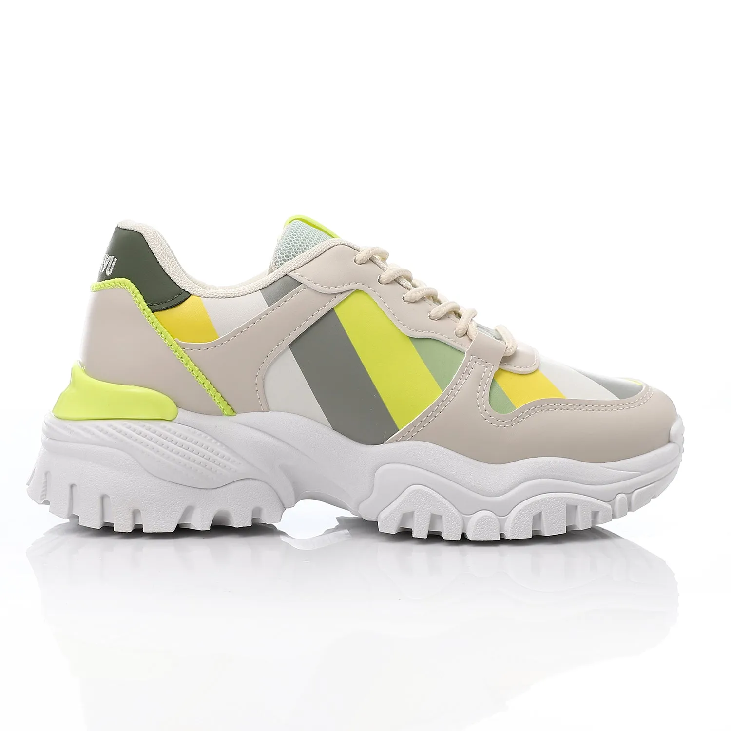 PMA-DJTF-002 Pattern Platform Sneakers