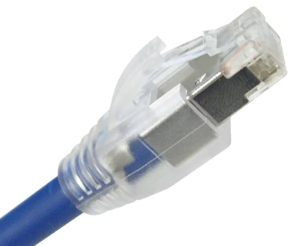 RJ45 Slip-On Boot, CAT5E/6/7, Type Oversize, Clear, 7.0mm OD, 1pc