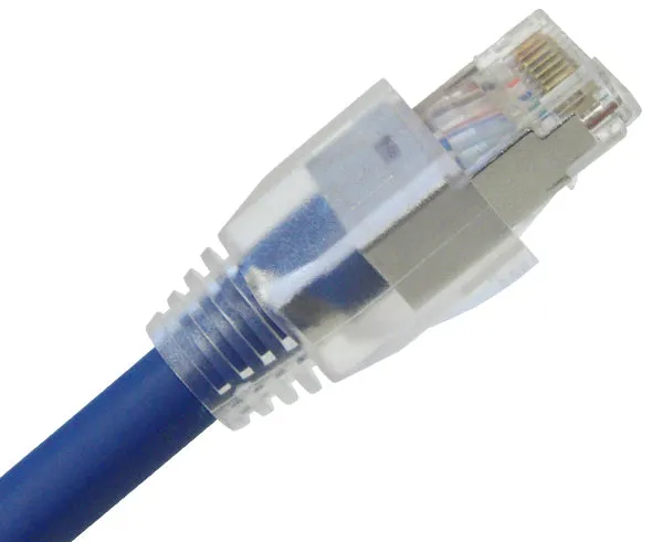RJ45 Slip-On Boot, CAT5E/6/7, Type Oversize, Clear, 7.0mm OD, 1pc