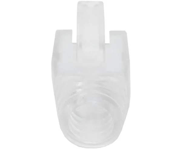 RJ45 Slip-On Boot, CAT5E/6/7, Type Oversize, Clear, 7.0mm OD, 1pc