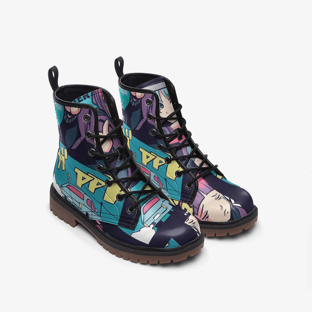See you later Manga Casual Leather Lightweight boots MT