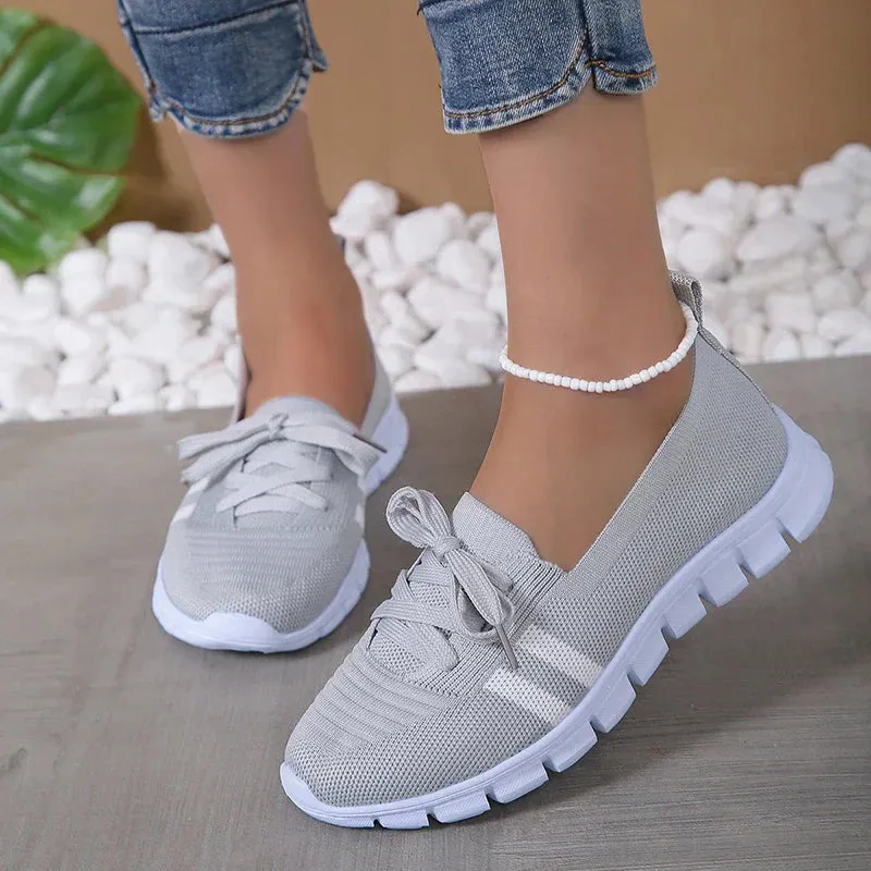Women Mesh Platform Sock Sneakers